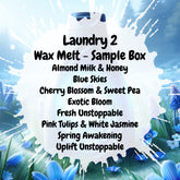 Laundry 2 Wax Melt Sample Box
